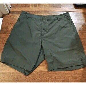 Rhone Shorts Mens Size 35 Dark Green Commuter Stretch Golf Chino Performance